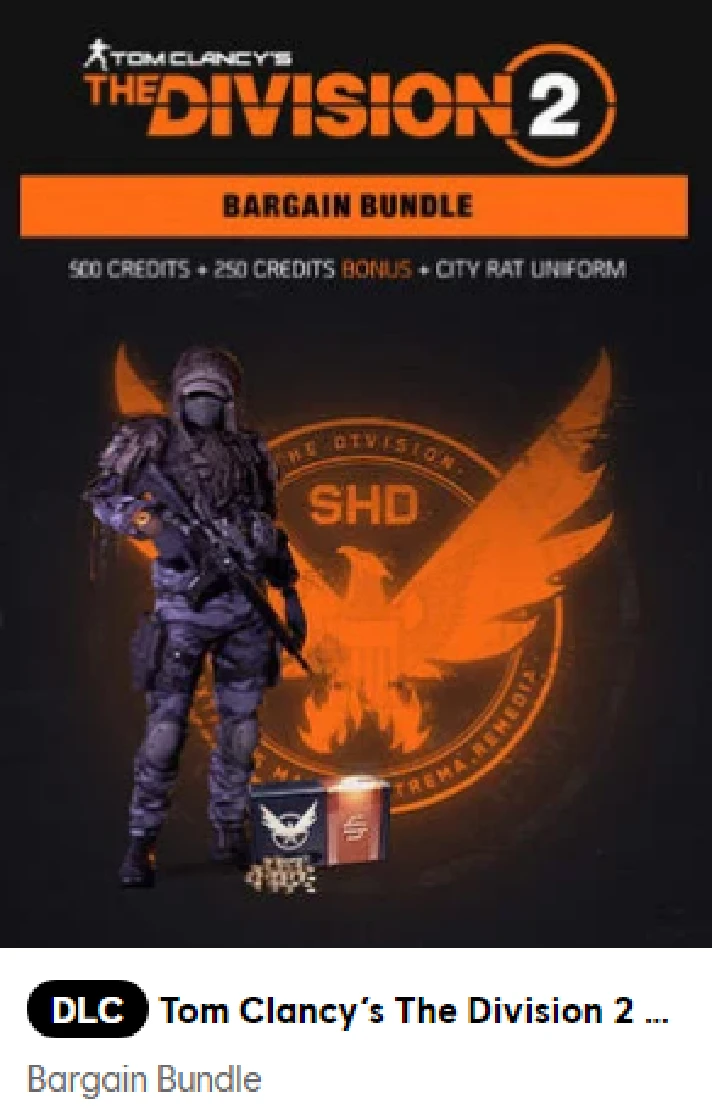 ❤️Uplay PC❤️The Division 2 Premium CREDITS❤️RUS❤️