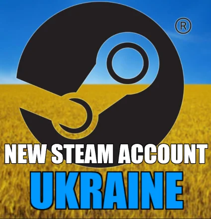 ・НОВЫЙ STEAM АККАУНТ С РЕГИОНОМ・УКРАИНА + ПОЧТА