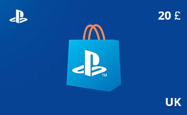 PlayStation Store Gift Card 20 GBP UK-region