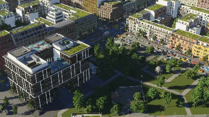 Cities Skylines II Creator Pack: Urban Promenades STEAM