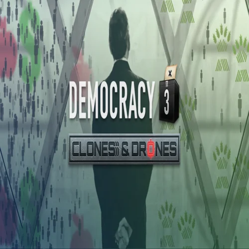 ???? Democracy 3: Clones and Drones  GOG ???? (PC)