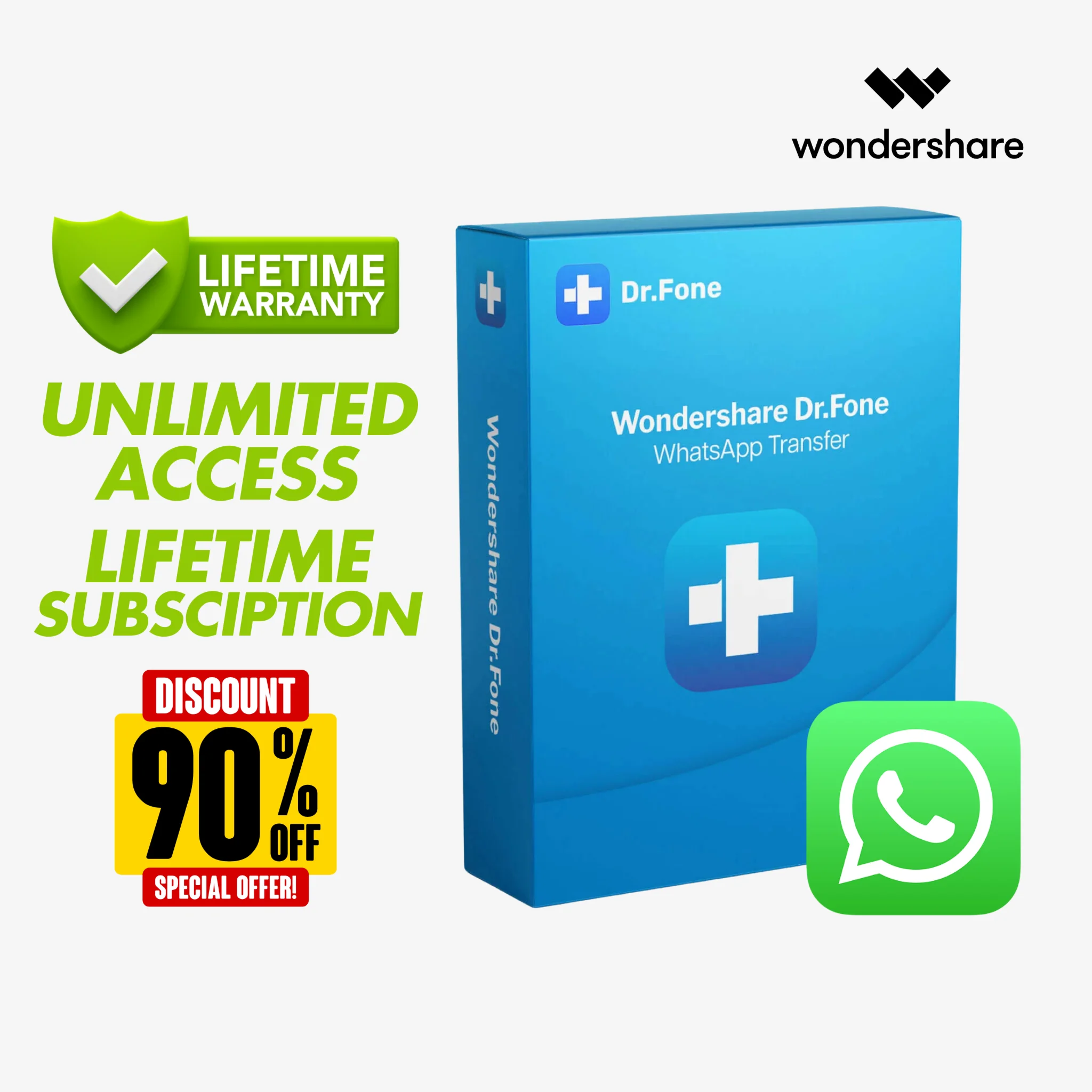 Dr.Fone– Пожизненная лицензия для Windows