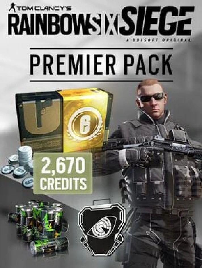 🟥PC🟥 Rainbow Six Siege PREMIER Pack + 2670 R6