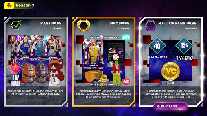 NBA 2K25 Hall of Fame Pass: Season 3✅STEAM GIFT AUTO✅