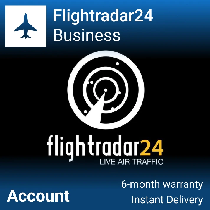 📡 Flightradar24 - Live Air Traffic 💼 BUSINESS Account