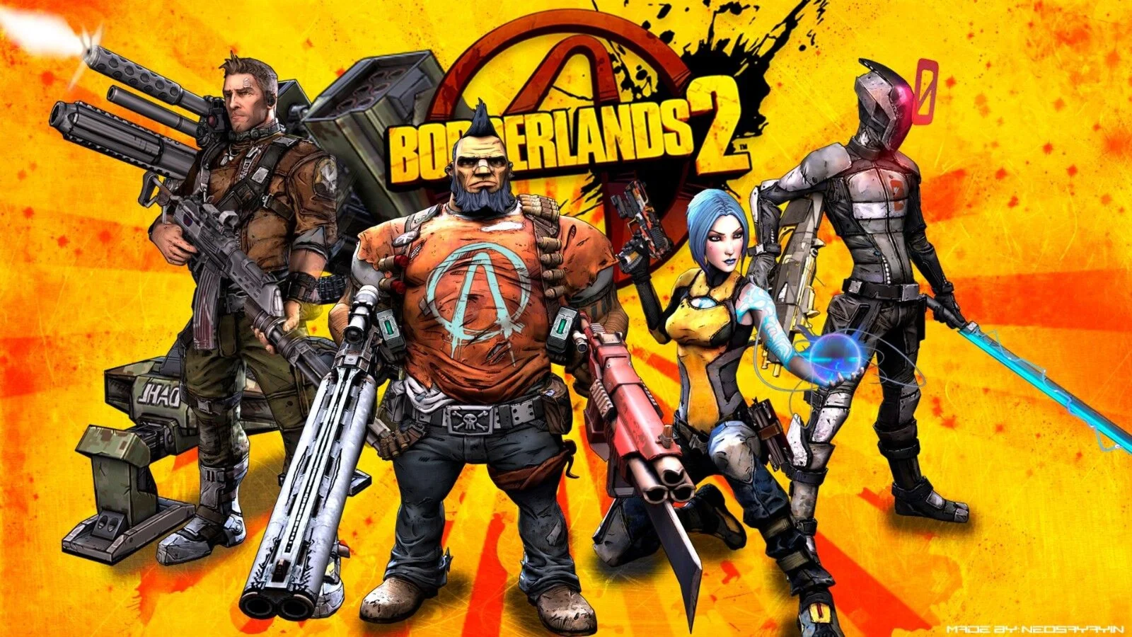 Borderlands 2 (Steam/ ключ/ Россия и Весь мир)