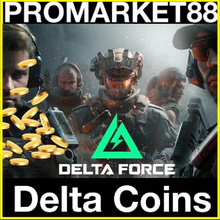 ⭐️ Delta Force: Hawk Ops DONATE Delta Coins 🟢 GLOBAL