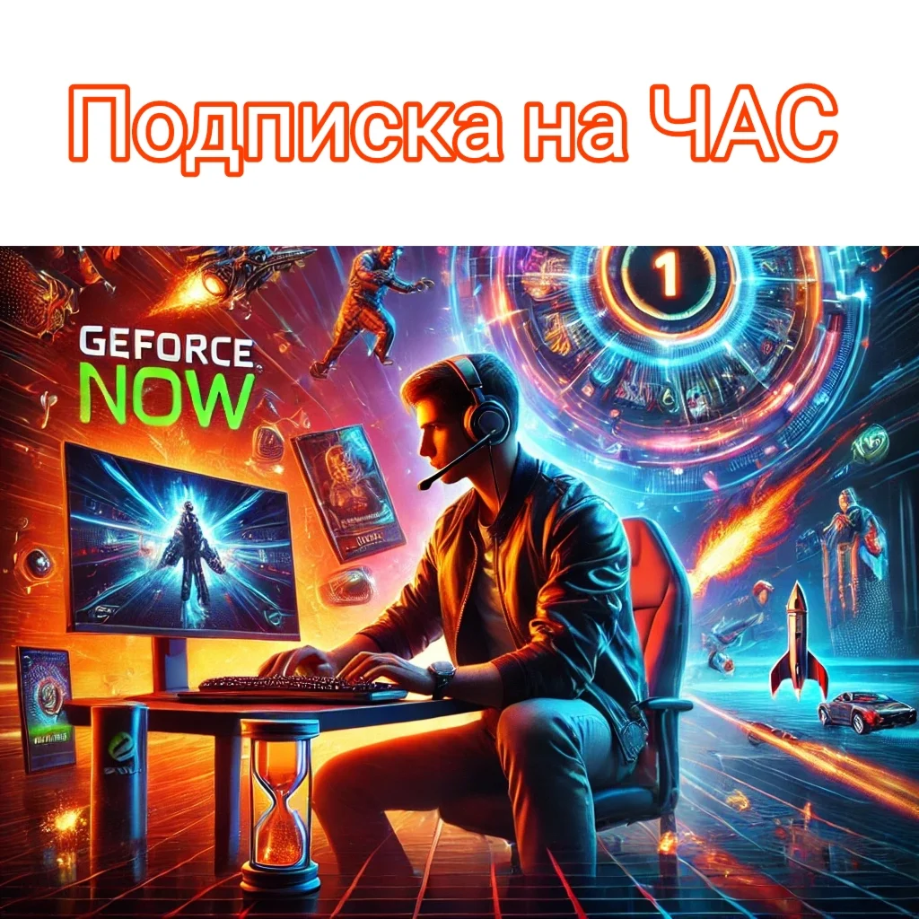  GeForce Now на 1 час - Премиум для тебя 