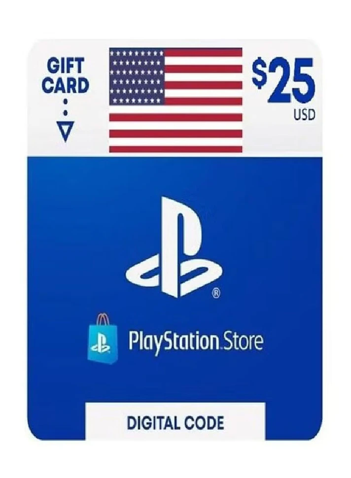 PlayStation 🎁 Gift-Card USA 🇺🇸 25$ 💳 0´ fee´s