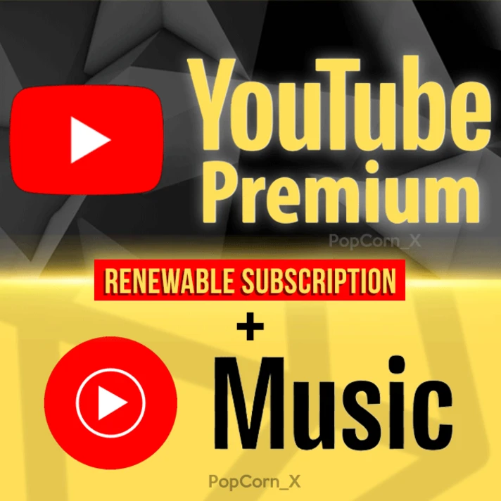 🟥 YouTube PREMIUM + MUSIC ✅ To Your Account ✅