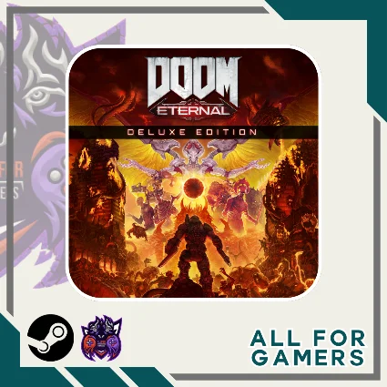 ✴ ️DOOM Eternal Deluxe Edition КЛЮЧ Steam + ПОДАРОК
