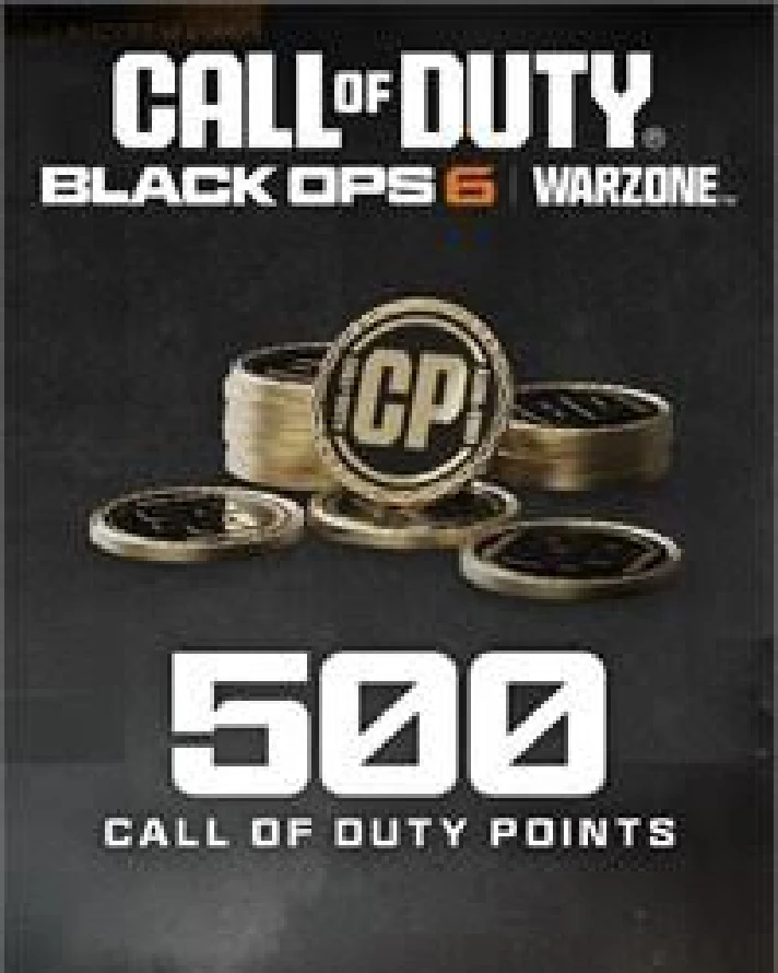 500 Black Ops 6 or Call of Duty®: Warzone™ Points XBOX