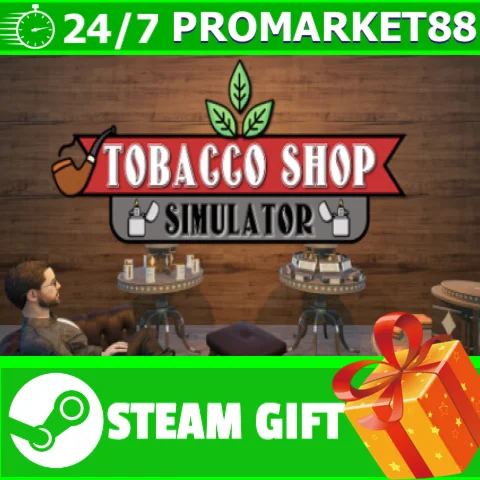 ⭐️ВСЕ СТРАНЫ+РОССИЯ⭐️ Tobacco Shop Simulator STEAM GIFT