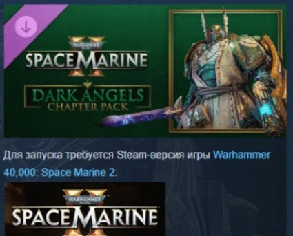 Warhammer 40,000: Space Marine 2 - Dark Angels Chapter Pack АВТОДОСТАВКА STEAM РОССИЯ
