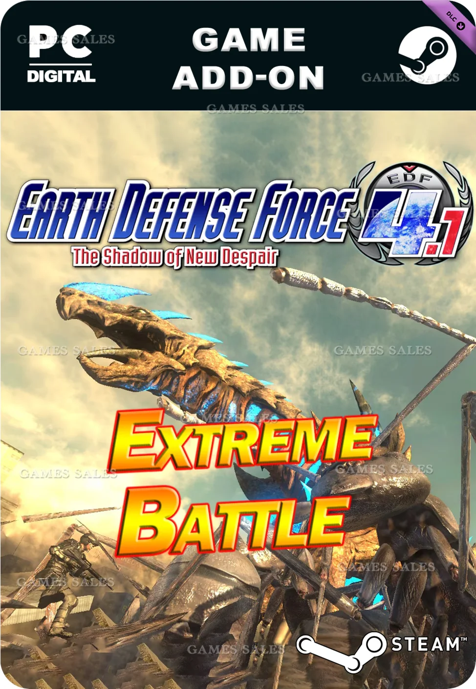 EARTH DEFENSE FORCE 4.1 - MISSION PACK 2STEAM GIFT