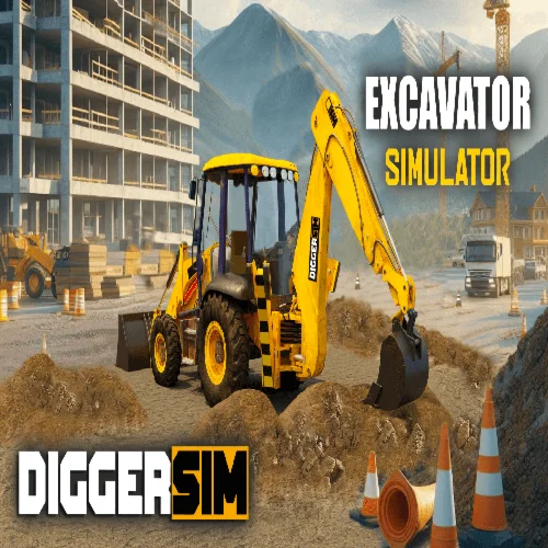  DiggerSim - Excavator Simulator  EPIC GAMES  (PC)
