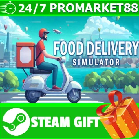 ⭐️ВСЕ СТРАНЫ+РОССИЯ⭐️ Food Delivery Simulator STEAM