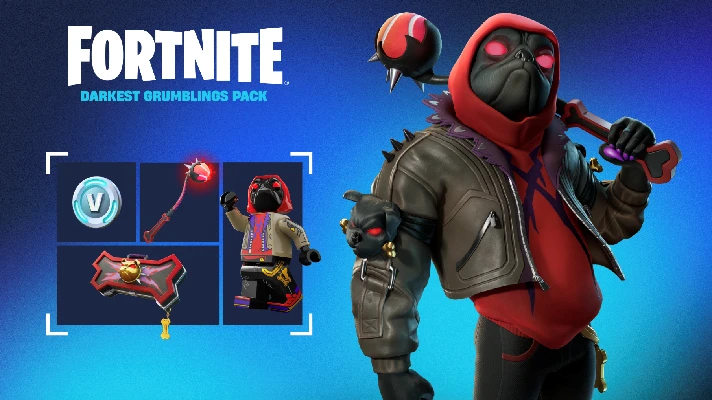 🟡FORTNITE Darkest Grumblings Pack 600Vb🟡XBOX|PC KEY🔑