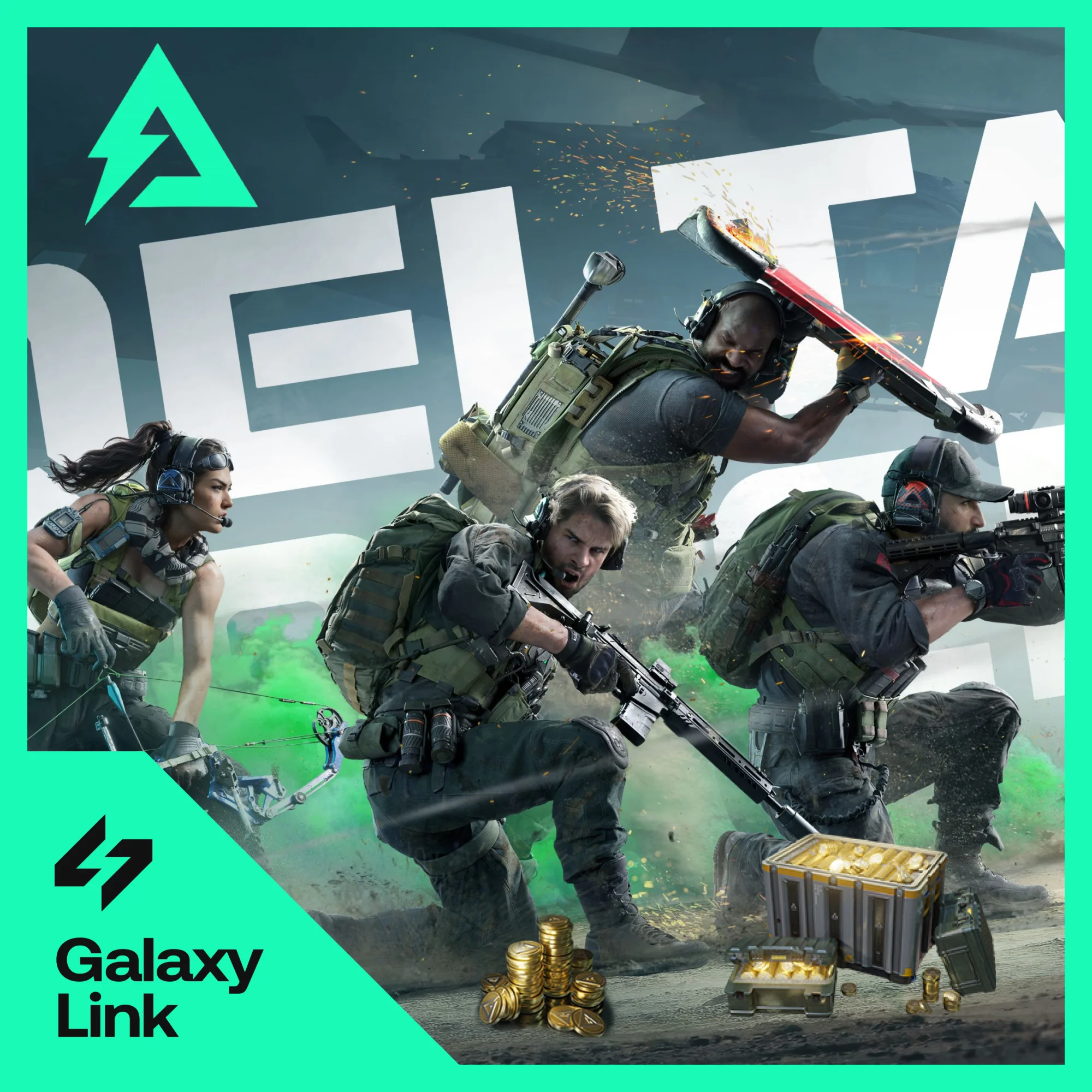 24/7 | АВТО ???? DELTA FORCE -  МОНЕТЫ - (ПО ID) 