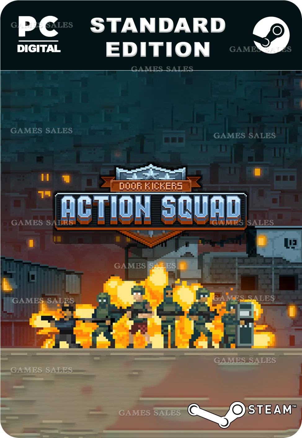 DOOR KICKERS: ACTION SQUADSTEAM GIFT????АВТОДОСТАВКА