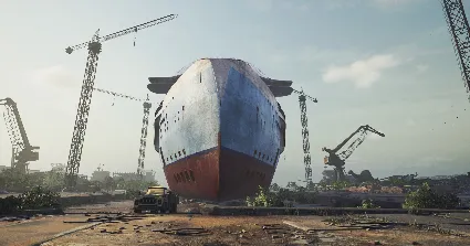 Ship Graveyard Simulator 2 Floating Cities STEAM РОССИЯ