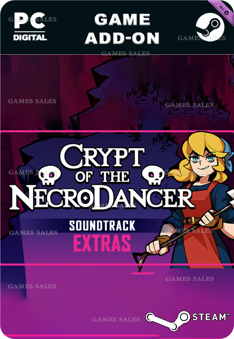 CRYPT OF THE NECRODANCER EXTRASSTEAM GIFT????АВТО