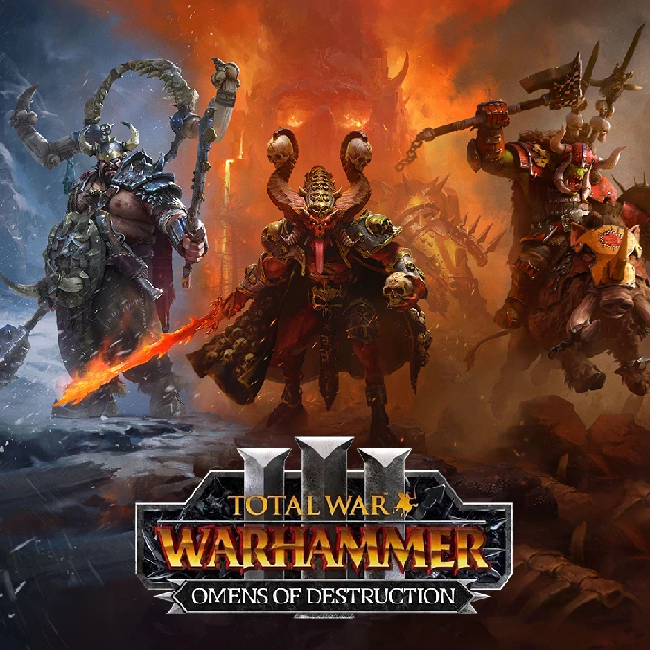 Total War WARHAMMER I-II-III +DLC +Omens of Destruction