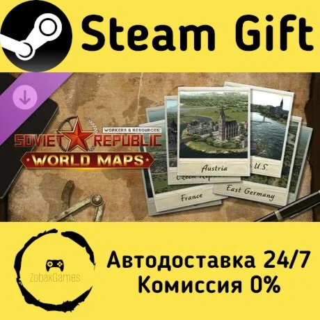  Workers & Resources: Soviet Republic - World Maps ????