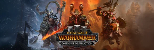 TW: WARHAMMER 3 Omens of Destruction 3 в 1  STEAM