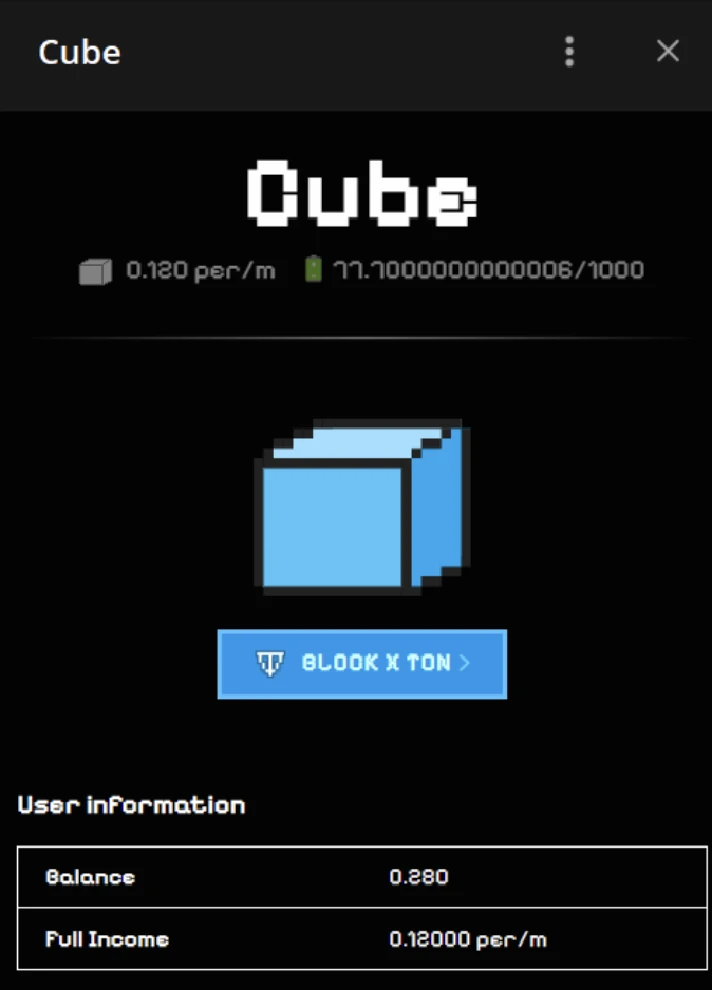 REFERRALS CUBE 🧊 @CUBEAPP_BOT ✅ 0% FEE