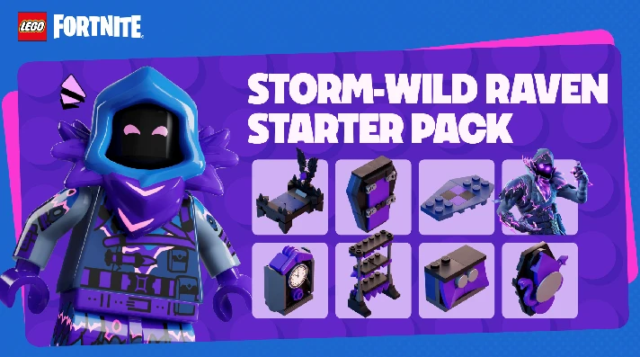 FORTNITE: Storm-Wild Raven Starter Pack XBOX|PC|PS KEY