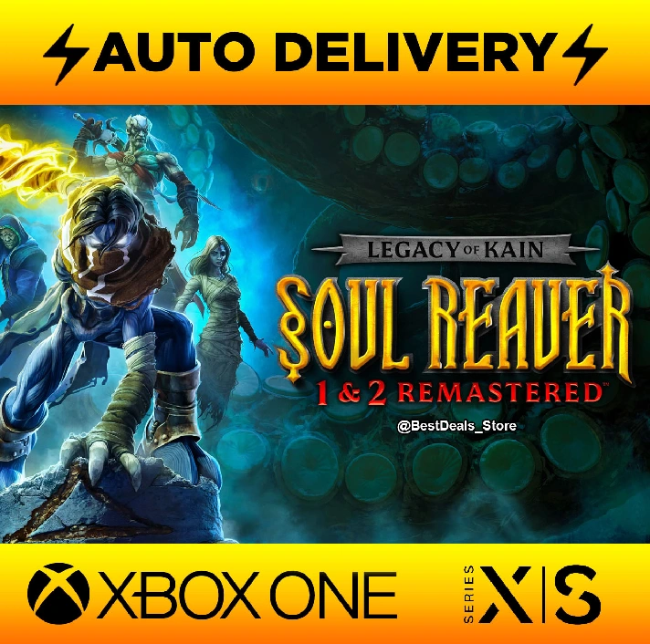 Legacy of Kain Soul Reaver 1&2 Remastered - Xbox  🔑