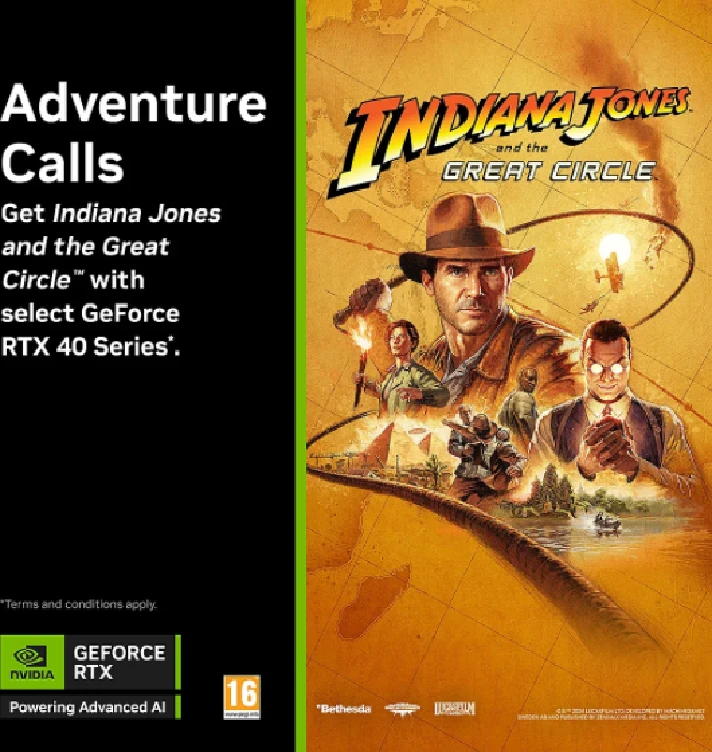 Indiana Jones and the Great Circle-Nvidia Coupon(Steam)