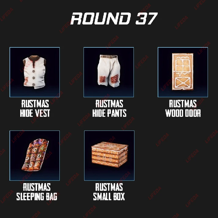 🔥 RUST SKINS ✦ TWITCH DROPS ✦ Round 37 ✦ 5 ITEMS + 🎁