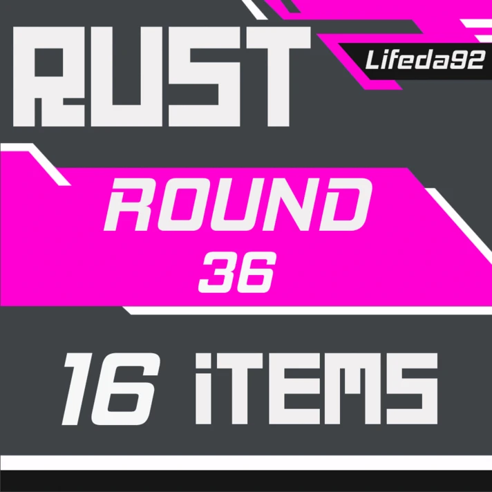 🔥 RUST SKINS✦TWITCH DROPS✦Round 36✦ 16 ITEMS + GIFT 🎁