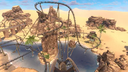 Epic Roller Coasters — Oasis DLC STEAM РОССИЯ