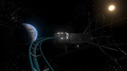 Epic Roller Coasters — Space Station DLC STEAM РОССИ