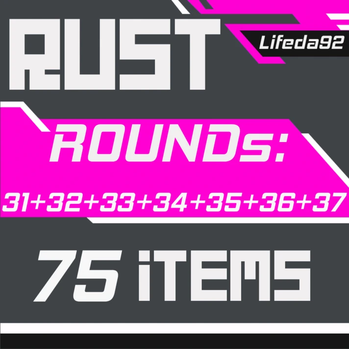 RUST✦TWITCH DROPS✦Round 31+32+33+34+35+36+37✦75 SKINS🎁