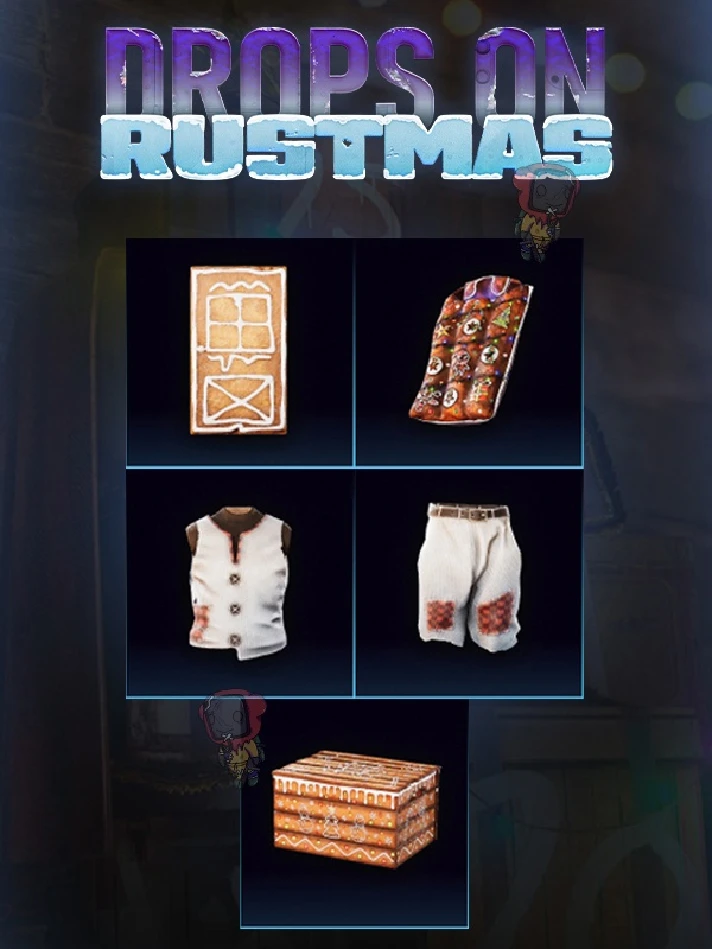 RUST TWITCH DROPS ✅ ROUND 37 AUTO ISSUE ✨ 5/5 SKINS 🔥