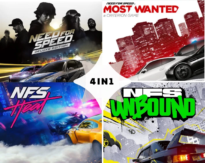 🔥 NEED FOR SPEED HEAT + 3 PARTS ⭐STEAM GLOBAL ✅