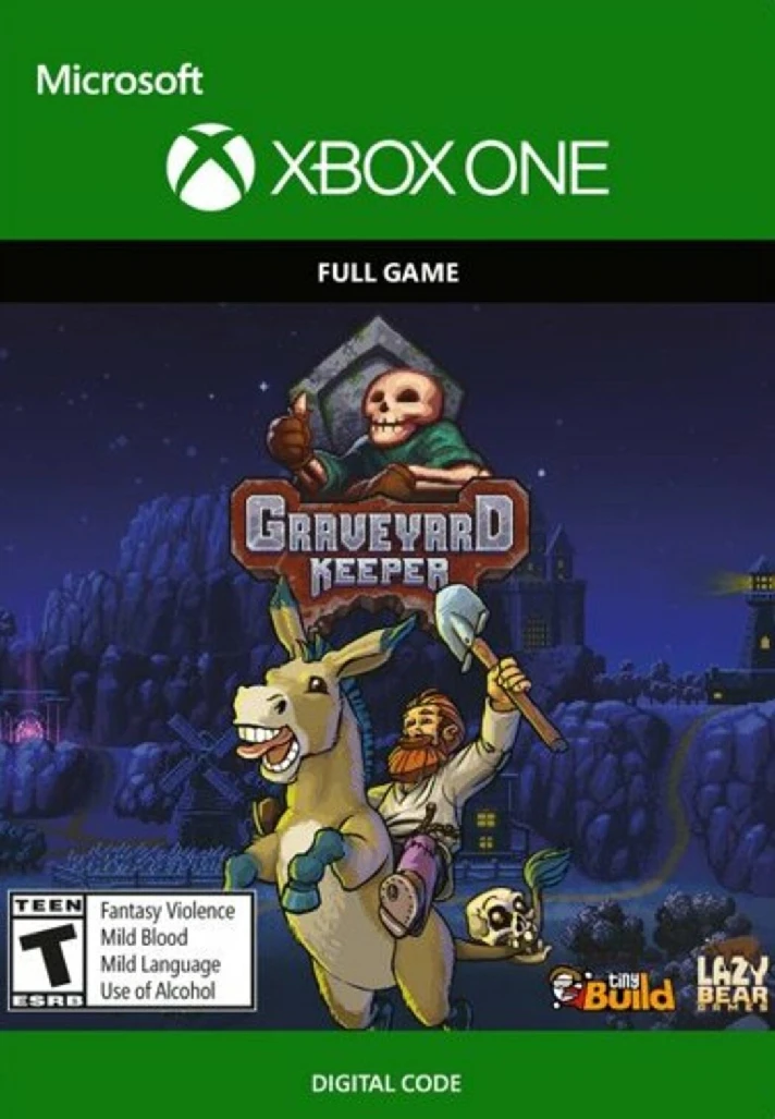 🔥🎮GRAVEYARD KEEPER XBOX ONE SERIES X|S KEY🎮🔥