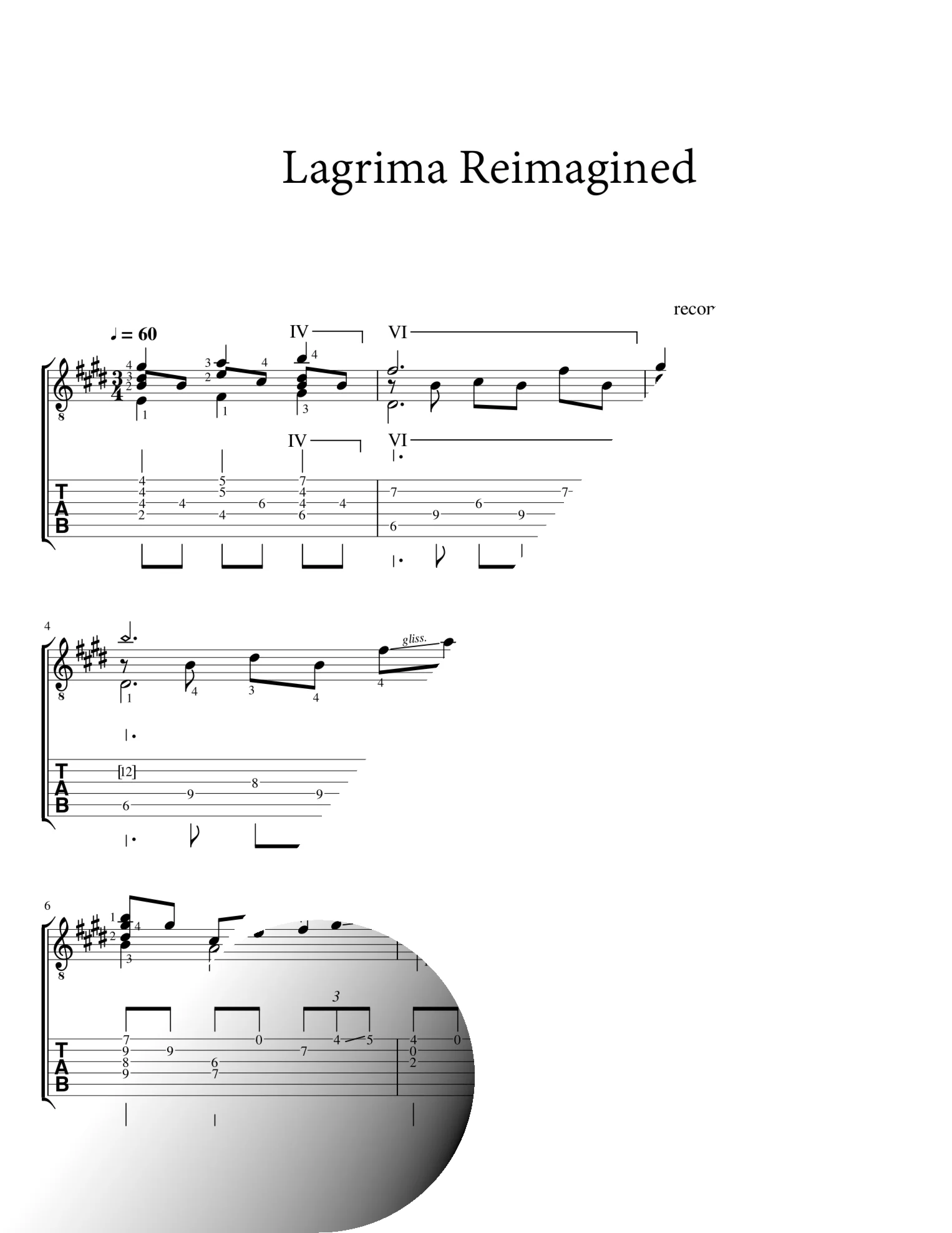 Lagrima Reimagined