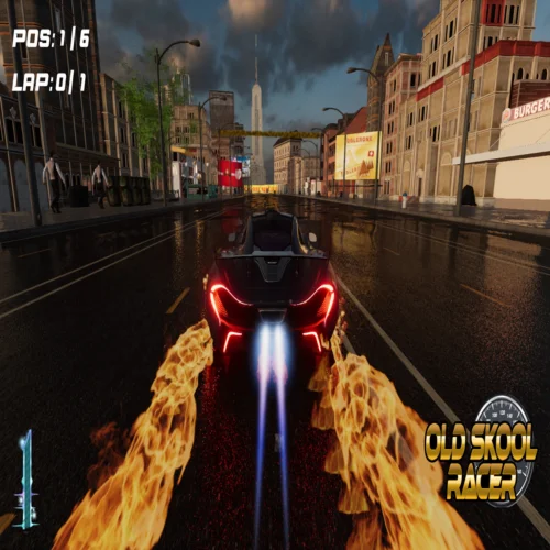  OLD SKOOL RACER  EPIC GAMES  (PC)
