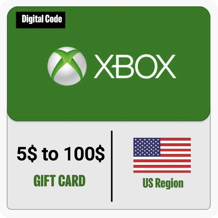 ✅ Xbox live 🔥 Gift Card $10 to 100$ 🇺🇸 (USA) 0 Fees