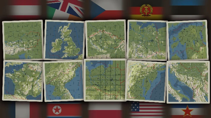 💎Workers & Resources: Soviet Republic - World Maps 🗺️