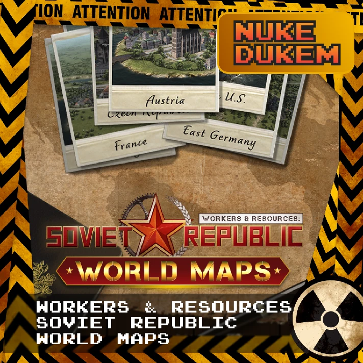 💎Workers & Resources: Soviet Republic - World Maps 🗺️