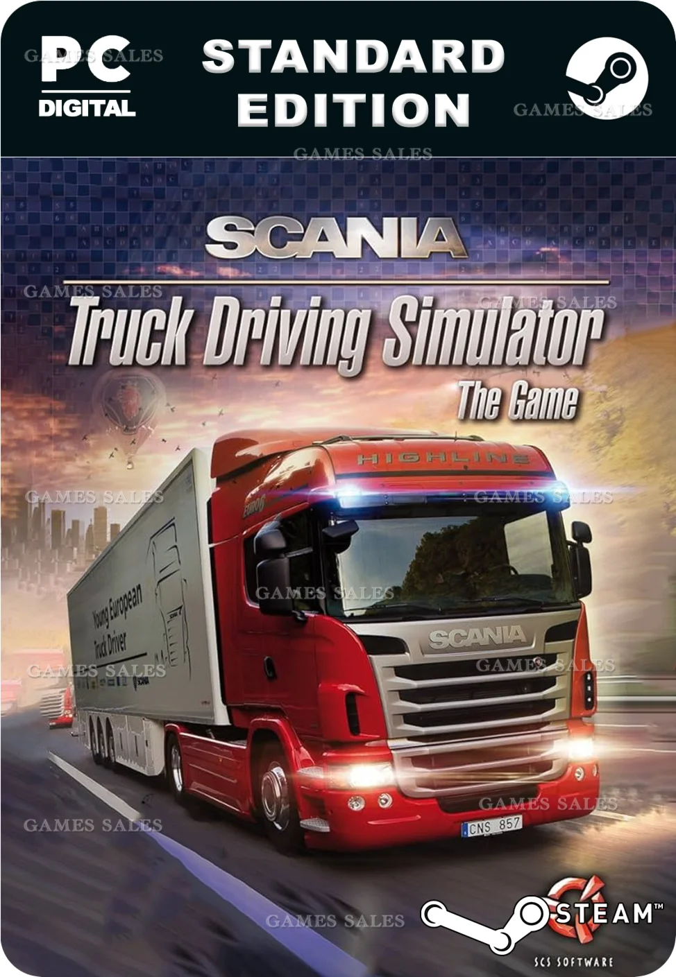 SCANIA TRUCK DRIVING SIMULATORSTEAM GIFT????АВТО