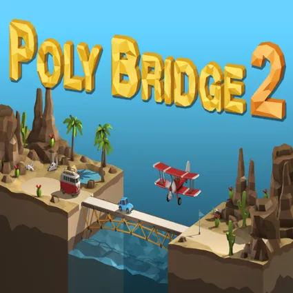 🔴 Poly Bridge 2 ✅ EPIC GAMES 🔴 (PC)