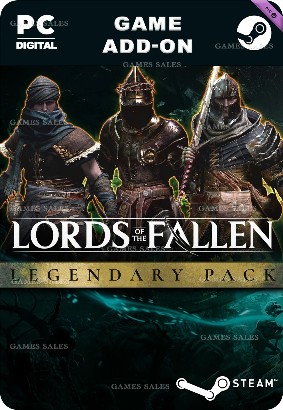 LORDS OF THE FALLEN - LEGENDARY PACKSTEAM GIFT????