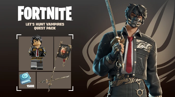 ✅FORTNITE: Let´s Hunt Vampires Quest Pack✅XBOX|PC KEY🔑